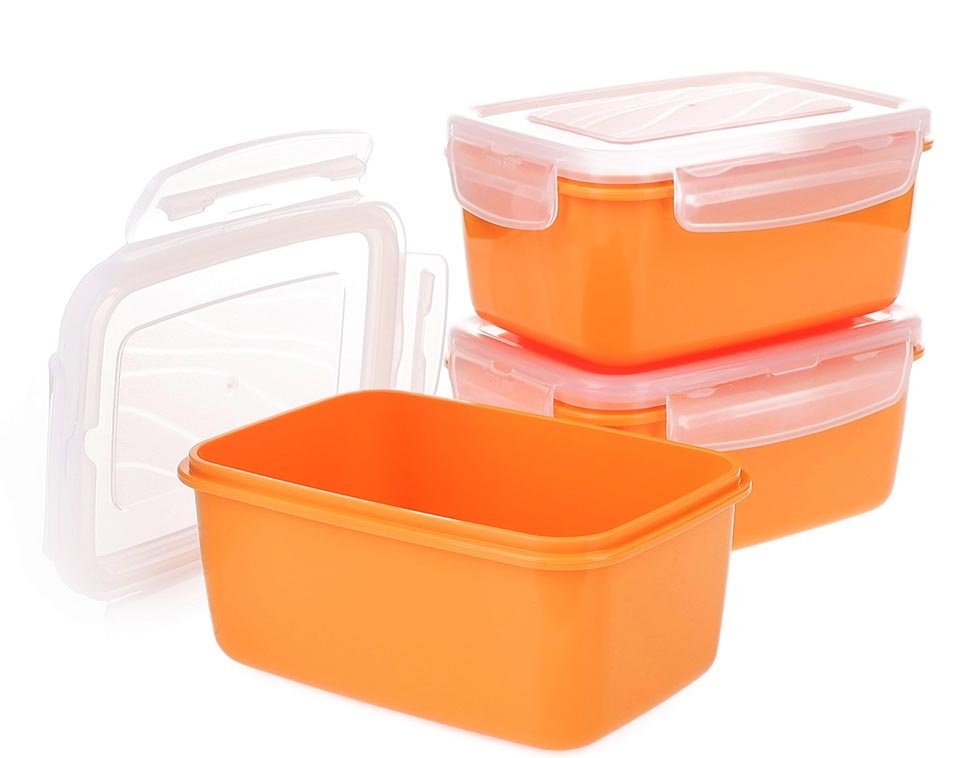 Bộ Túi Cơm Hộp Giữ Nhiệt LocknLock-HAF101Y3 1890ml 3