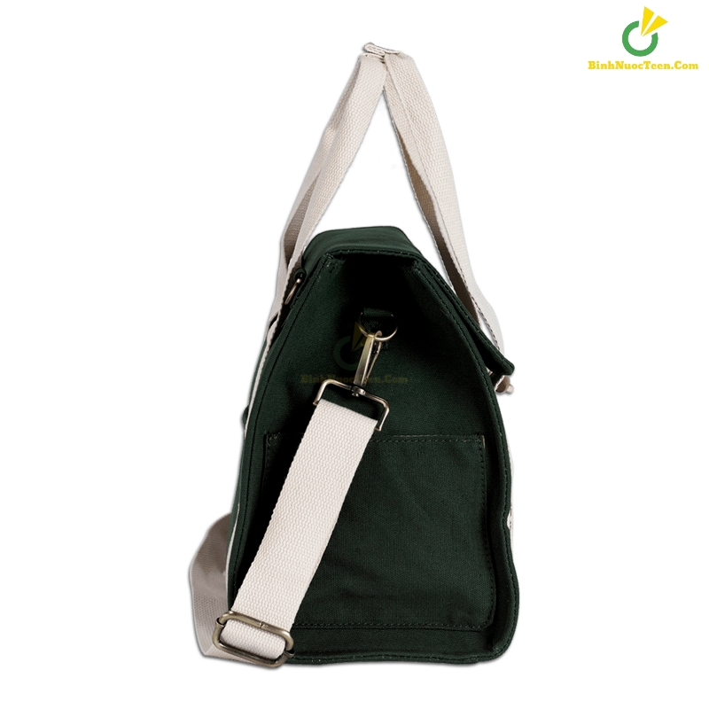 Túi Vải Canvas Có Quai Đeo 24 x 17.5 x27 cm TVC013 In Logo 10