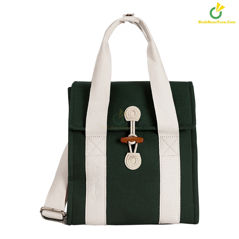 Túi Vải Canvas Có Quai Đeo 24 x 17.5 x27 cm TVC013 In Logo 9