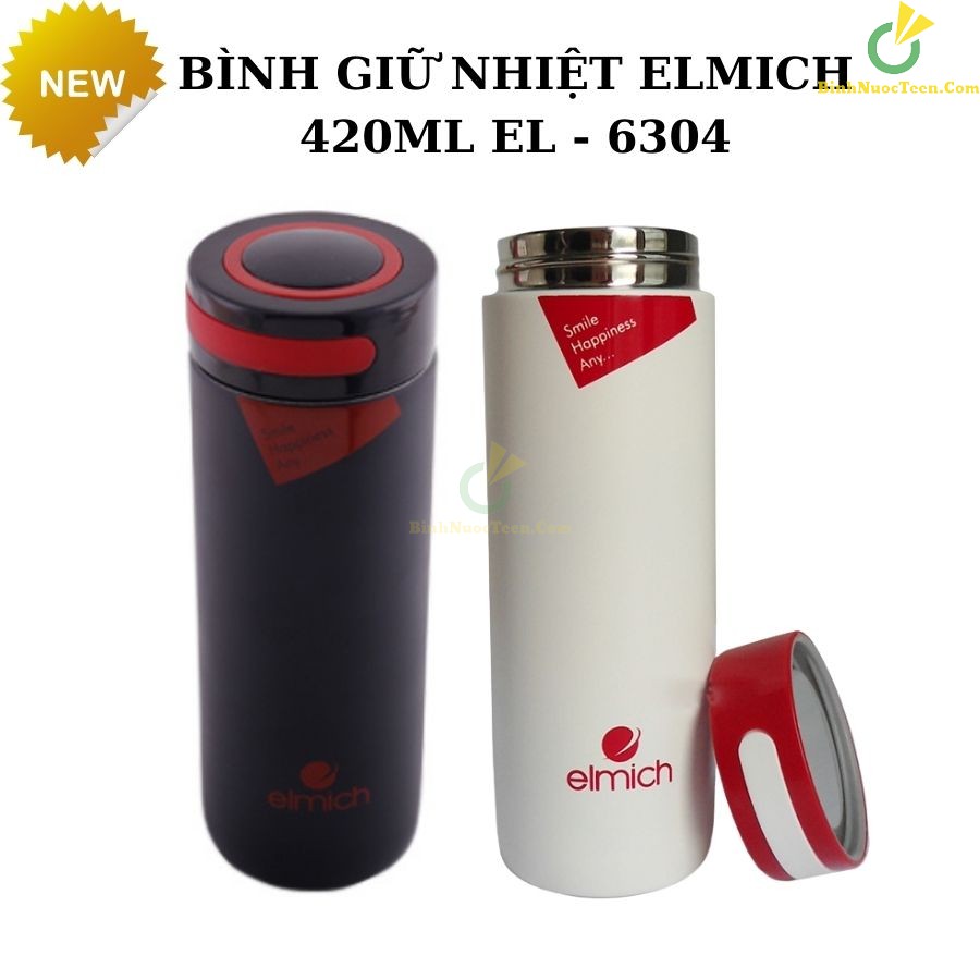 Bình Giữ Nhiệt Elmich 420ml Inox 304 EL-6304