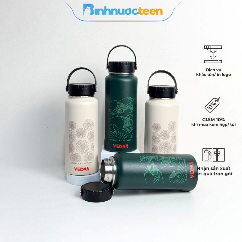 Bình giữ nhiệt LocknLock 897ml RigaTumbler LHC4160 - Binhnuocteen.com