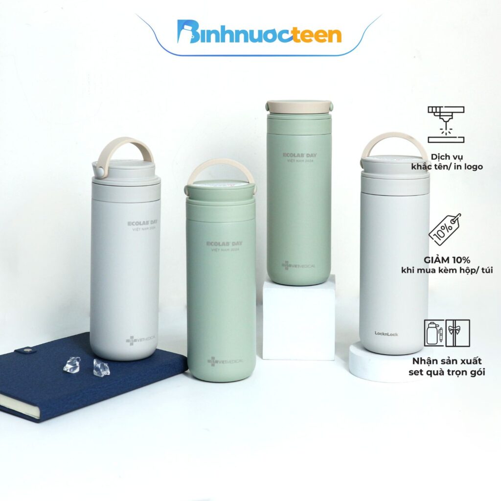 Bình Giữ Nhiệt LocknLock 475ml Metro Two Way LHC4274