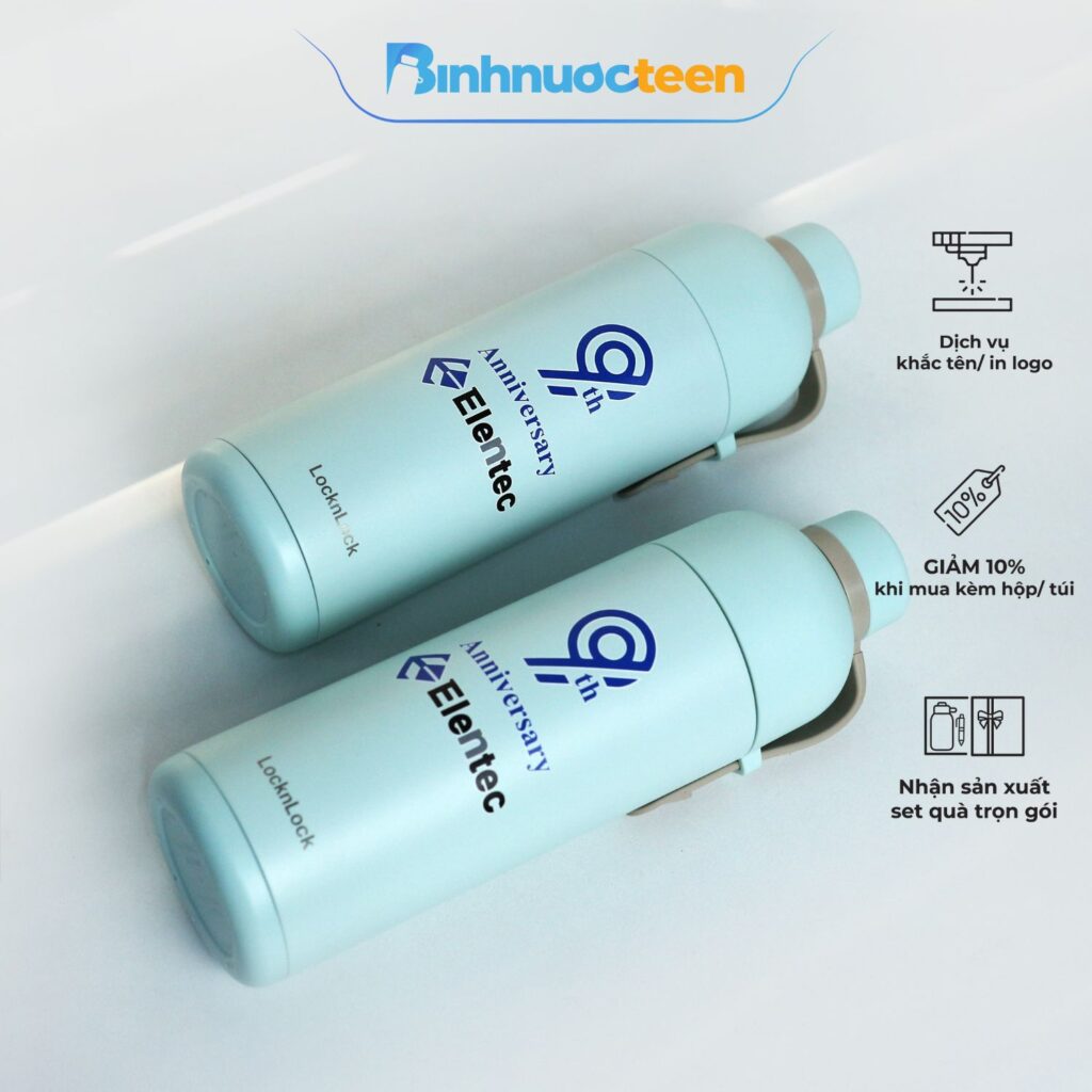 Bình Giữ Nhiệt LocknLock Belt Bottle LHC4267 490ml