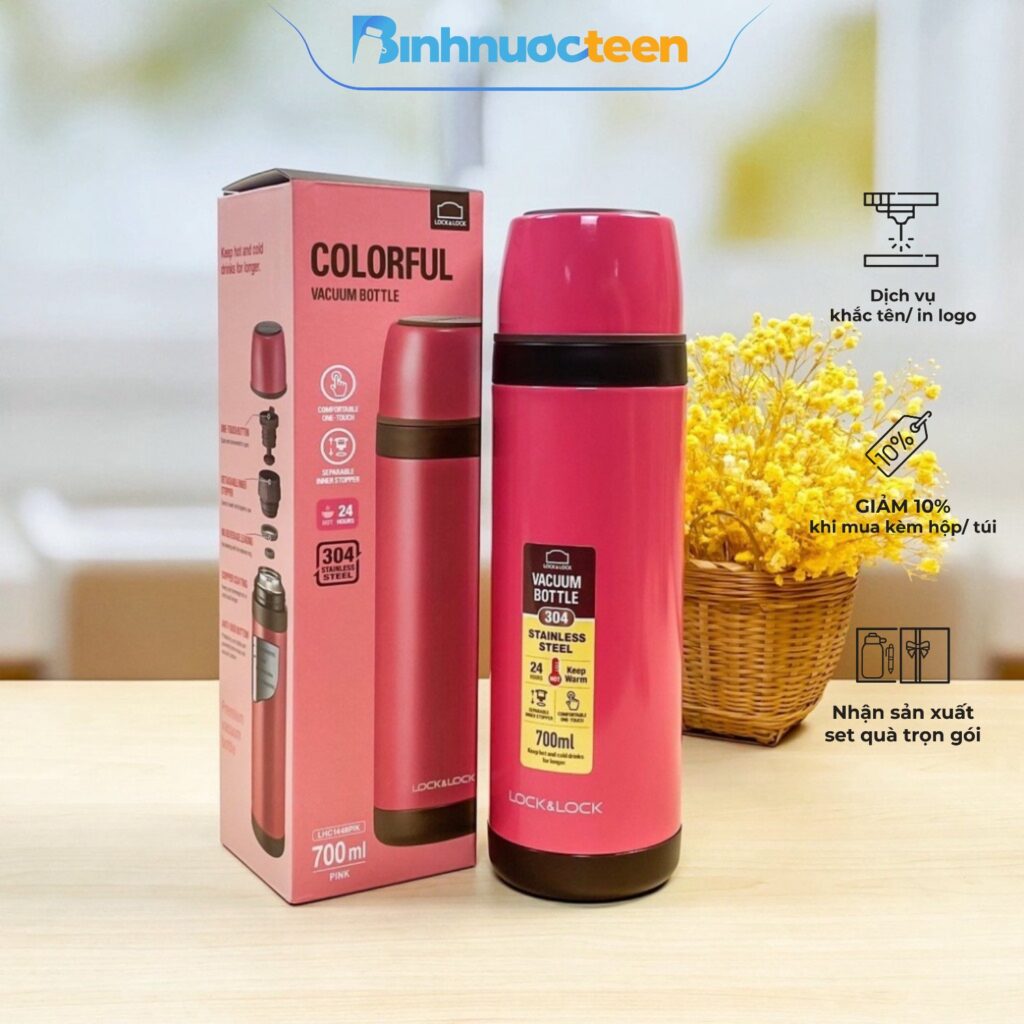 Bình Giữ Nhiệt LocknLock LHC1448 City Vacuum Bottle