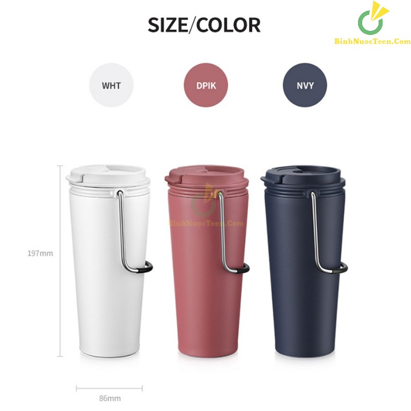 Bình Giữ Nhiệt Locknlock Bucket Tumbler LHC4269 12