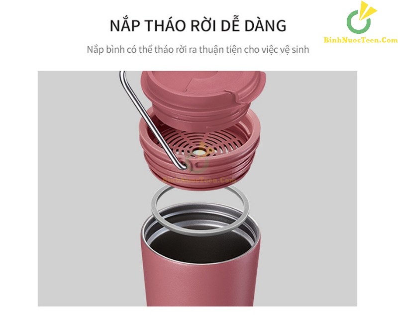 Bình Giữ Nhiệt Locknlock Bucket Tumbler LHC4269 9