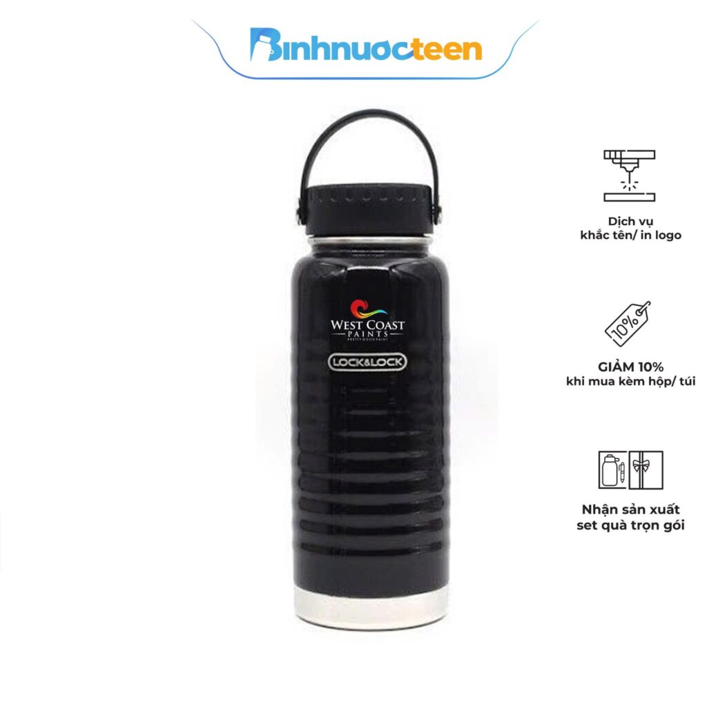 Bình Giữ Nhiệt LocknLock Wave Handle 900ml LHC4163
