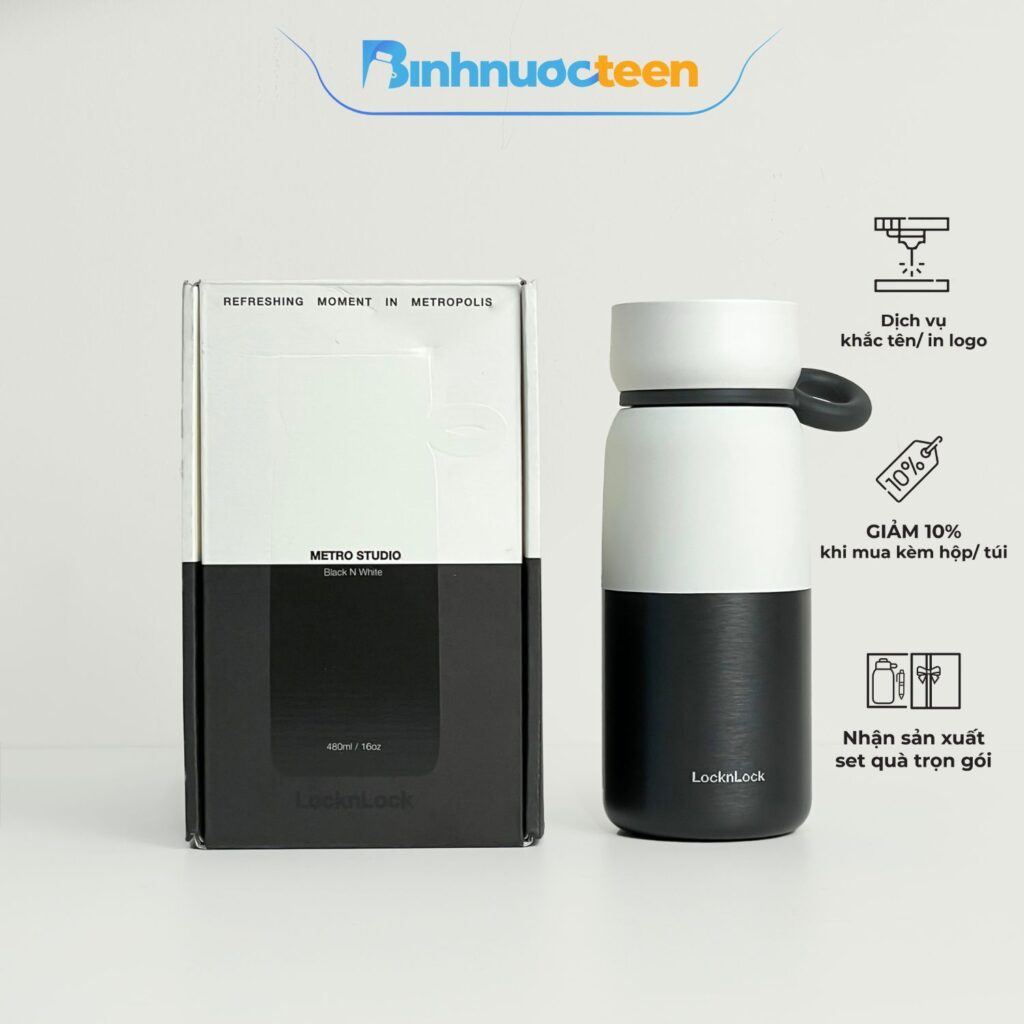 Bình Giữ Nhiệt LocknLock 480ml Metro Studio Tumbler LocknLock LHC4362