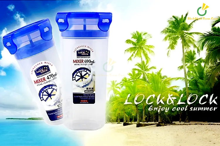 Bình Nước LocknLock Mixer One Touch HPL934H (690ml) 6
