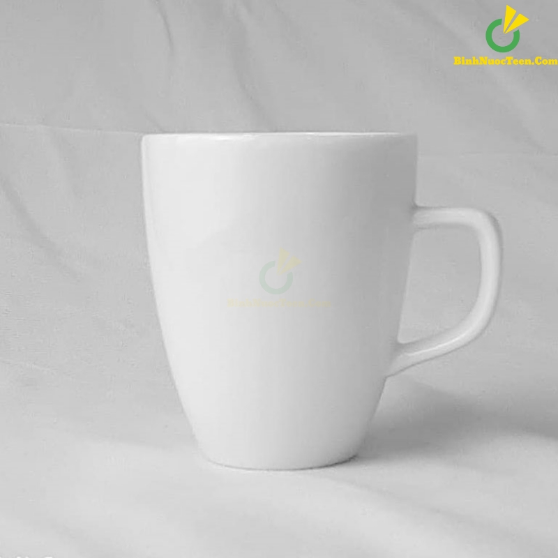 Bộ Ly Sứ Trắng Espresso 1 LS119 In Logo Theo Yêu Cầu