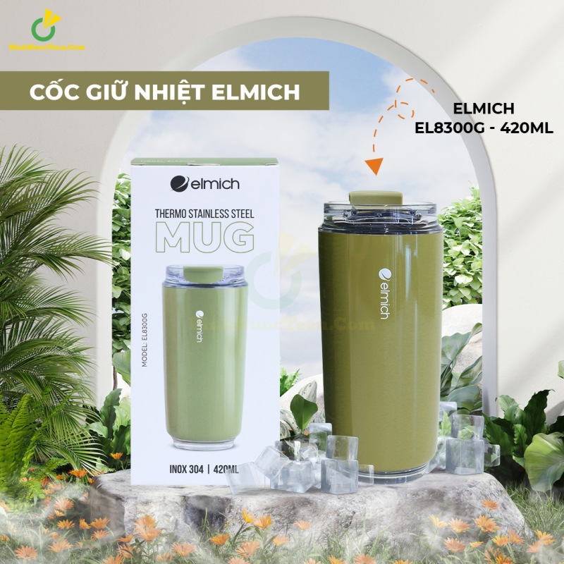 Cốc giữ nhiệt Elmich EL8300 420ml 1