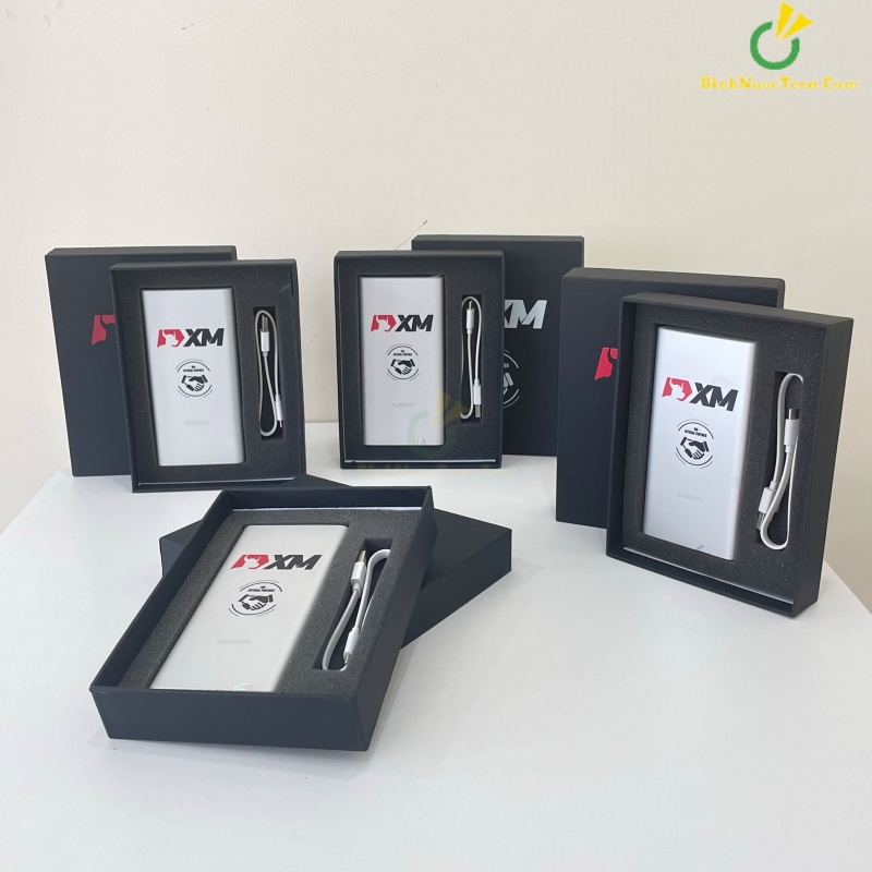 Hộp Âm Dương Đựng Sạc Dự Phòng HAD17 In Logo 8