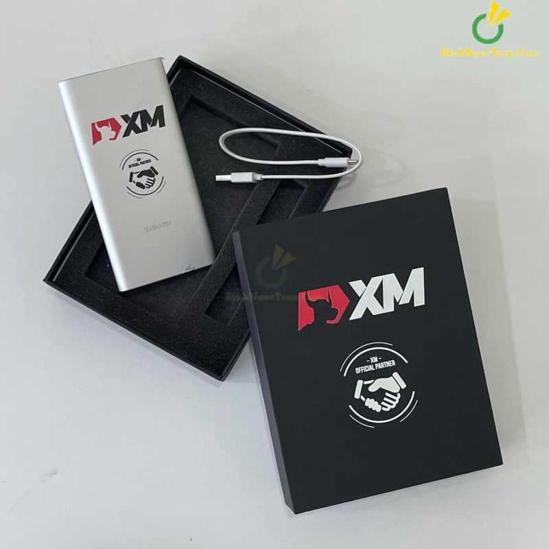 Hộp Âm Dương Đựng Sạc Dự Phòng HAD17 In Logo 9