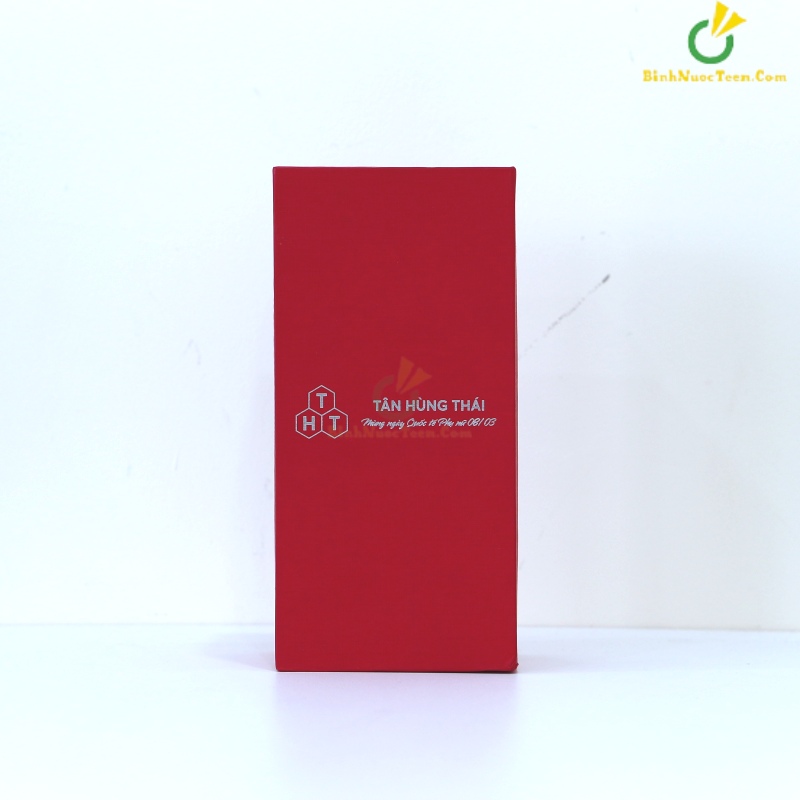 Hộp Âm Dương Đựng Set Bình Giữ Nhiệt Và Bút Ghi Chép In Logo HAD05 2