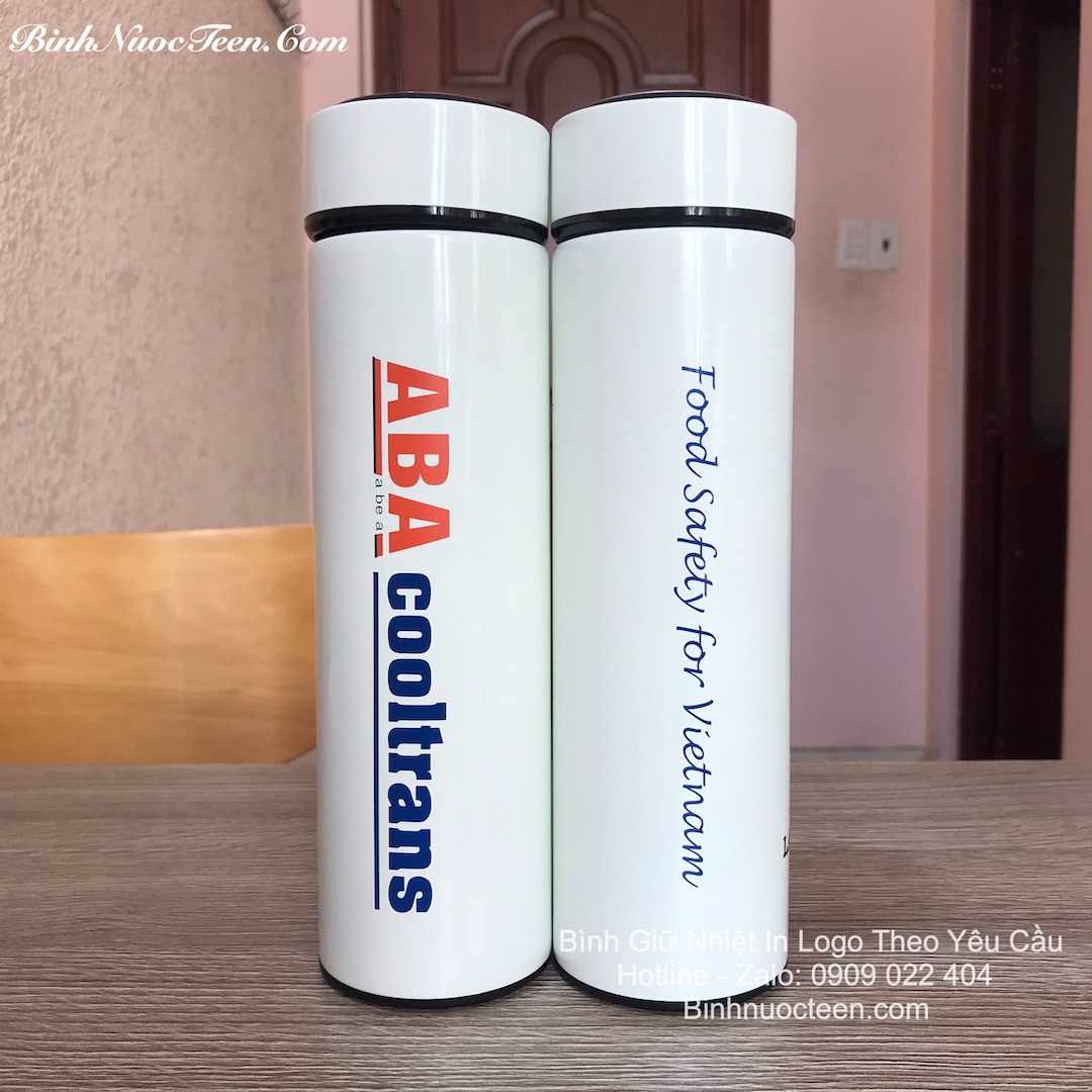 bình giữ nhiệt in logo theo mẫu