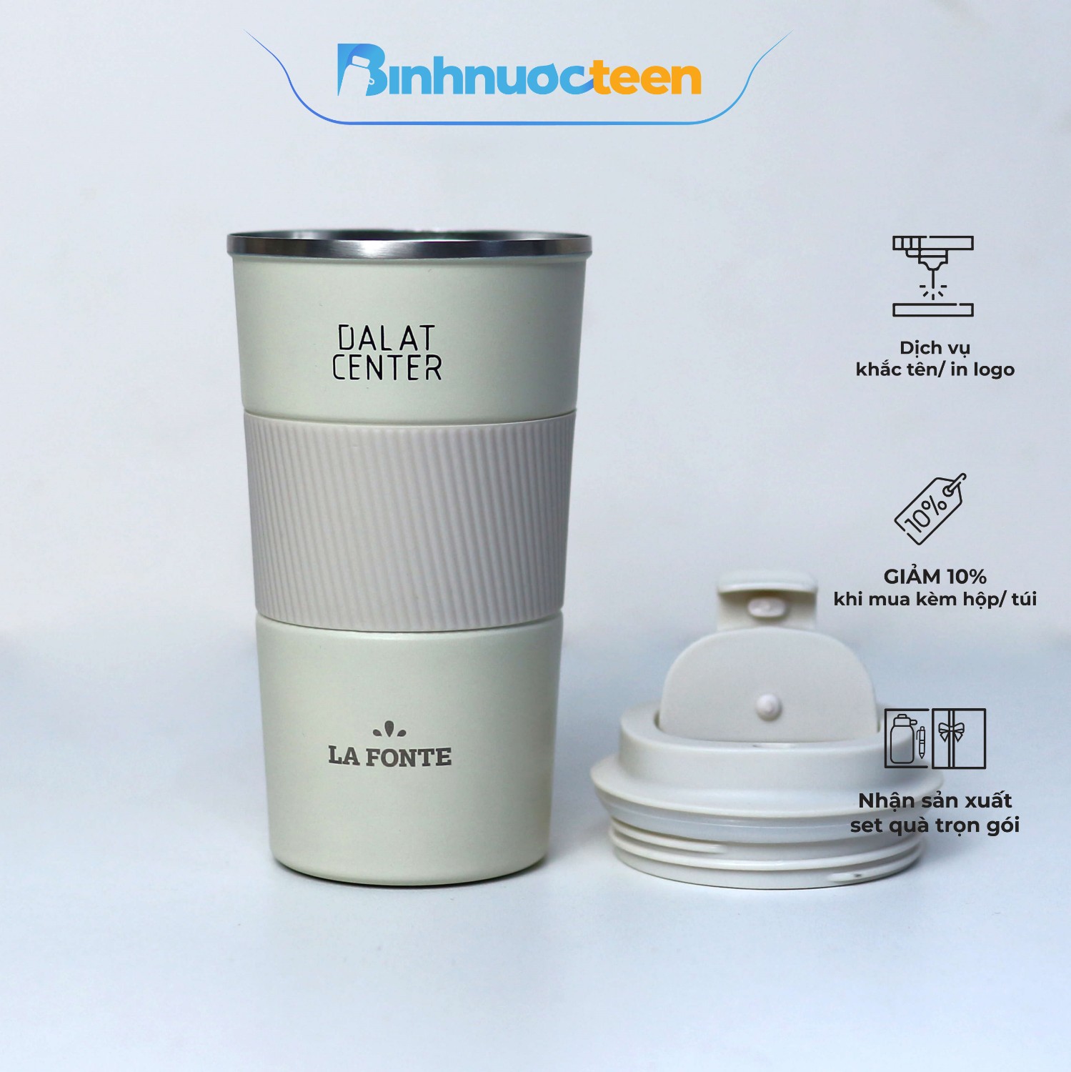Ly Giữ Nhiệt La Fonte 510ml 003537 - Binhnuocteen.com