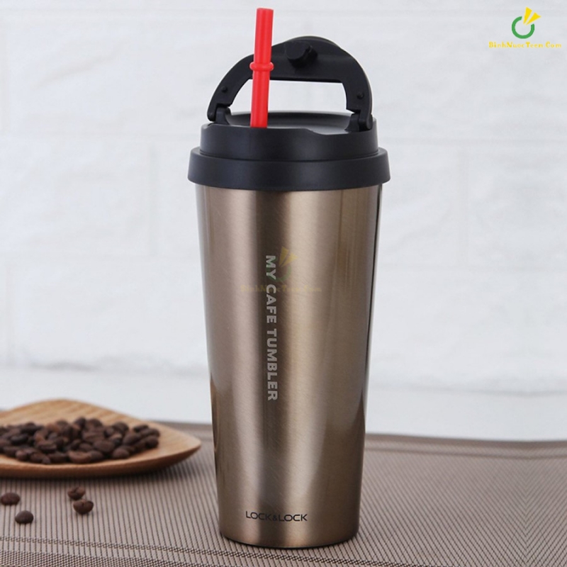 Review Ly Giữ Nhiệt Lock&Lock Clip Tumbler LHC4151 (540ml) Two-Tone 5