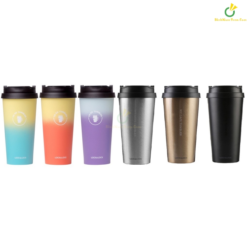 Review Ly Giữ Nhiệt Lock&Lock Clip Tumbler LHC4151 (540ml) Two-Tone 1