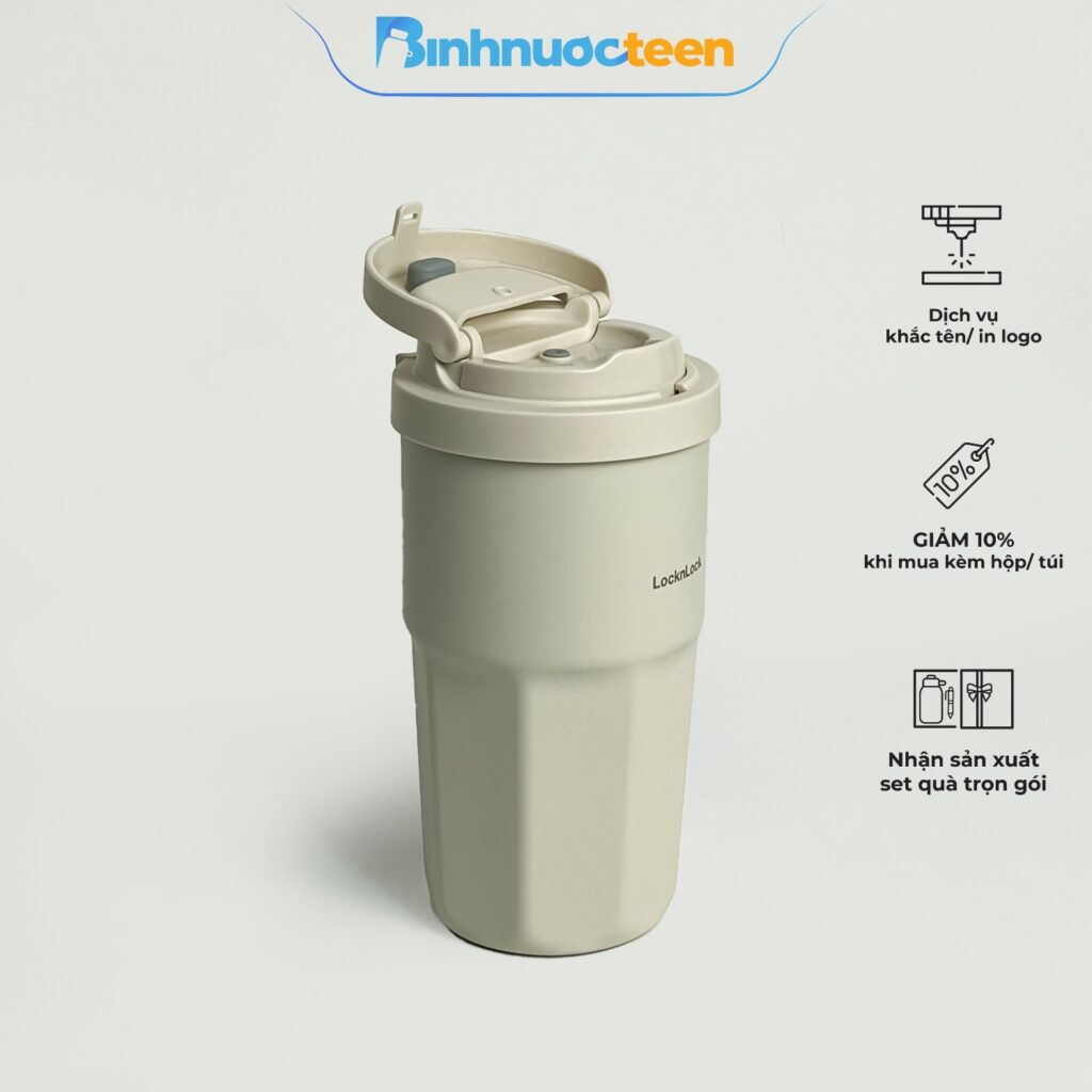 Ly Giữ Nhiệt LocknLock Vacuum Coffee Tumbler 460ml LHC3329