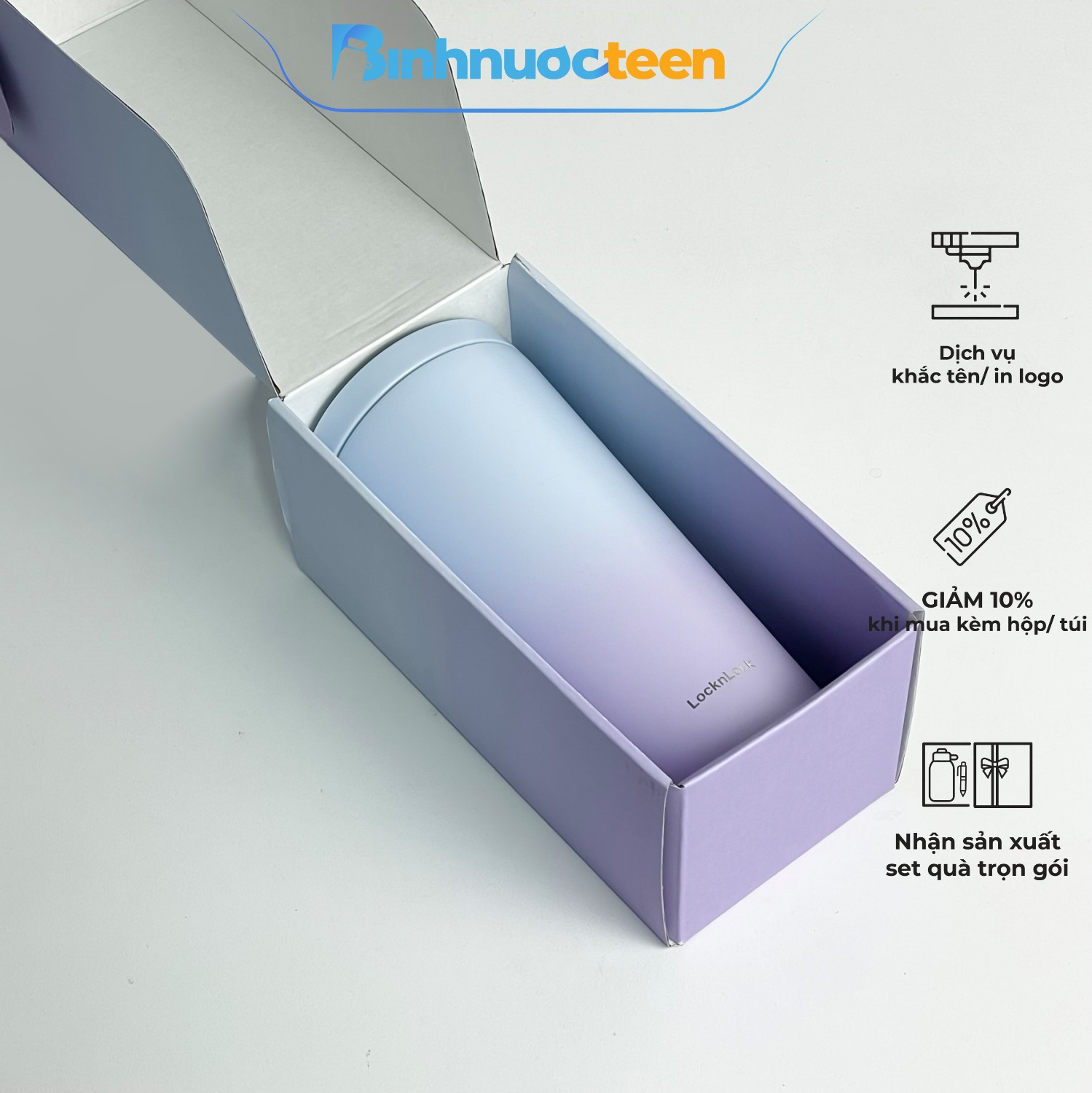 Ly giữ nhiệt LocknLock 540ml LHC4279VOL