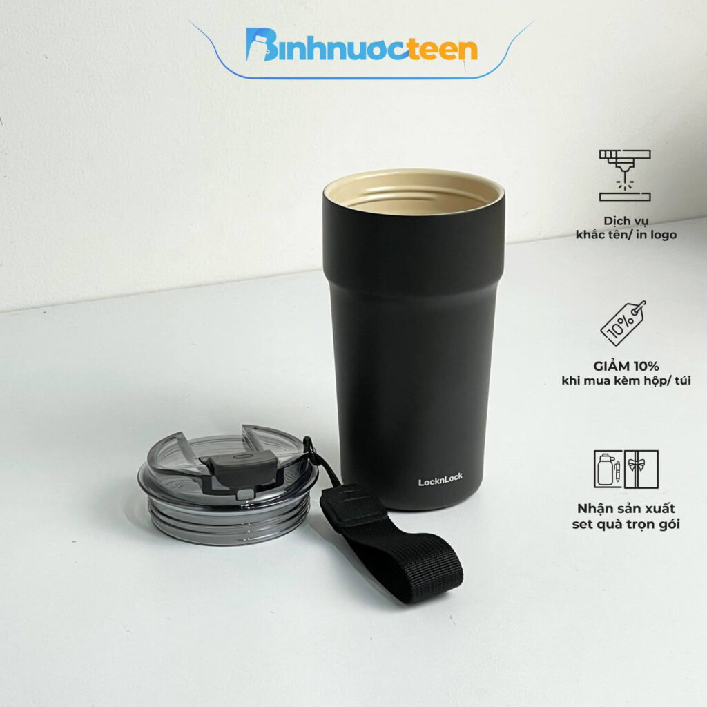 Ly Giữ Nhiệt LocknLock 500ml Metro Cafe Tumbler LHC4357