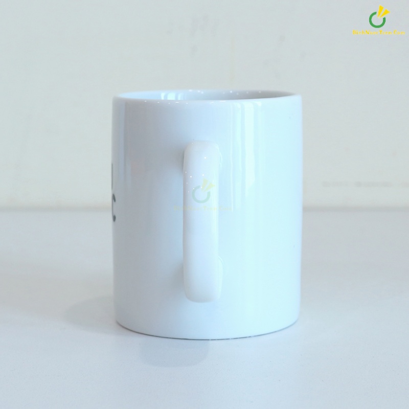 Ly Sứ Bát Tràng Trắng LS101 In Logo Theo Yêu Cầu