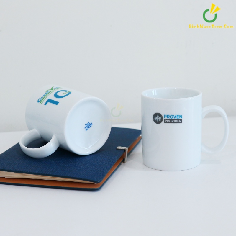 Ly sứ quai C Bát Tràng Ls101 in logo doanh nghiệp 6