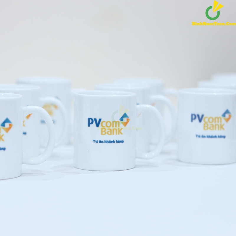 Ly Sứ Minh Long Jasmine Trắng 0.36L 153613000 In Logo