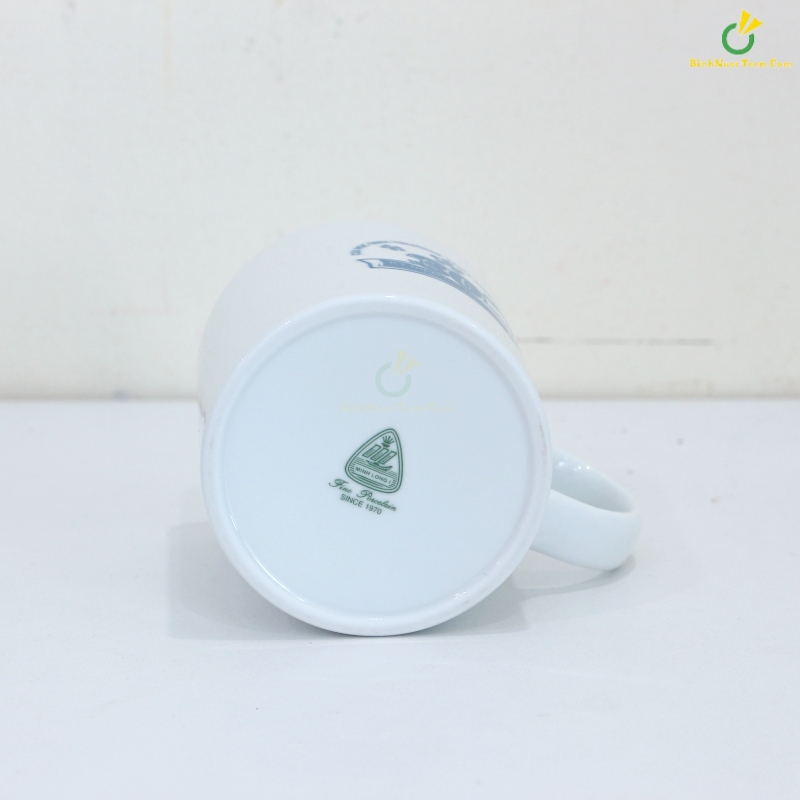 Ly Sứ Minh Long Jasmine Trắng 0.30 L 153004000 In Logo