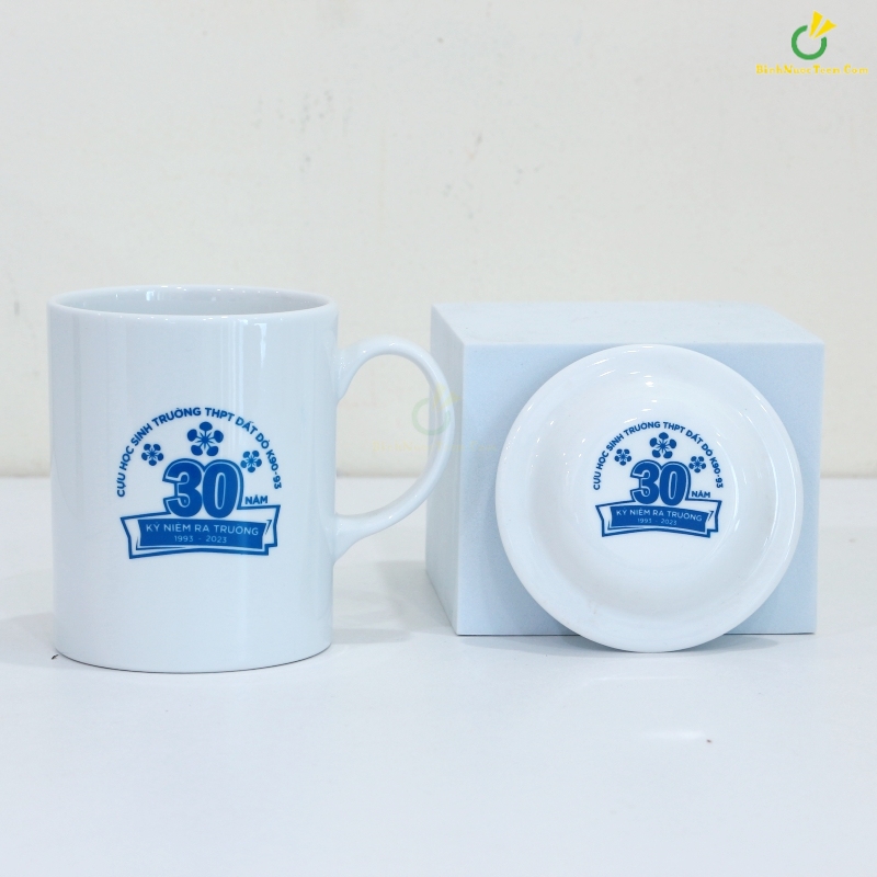 Ly Sứ Minh Long Jasmine Trắng 0.30 L 153004000 In Logo