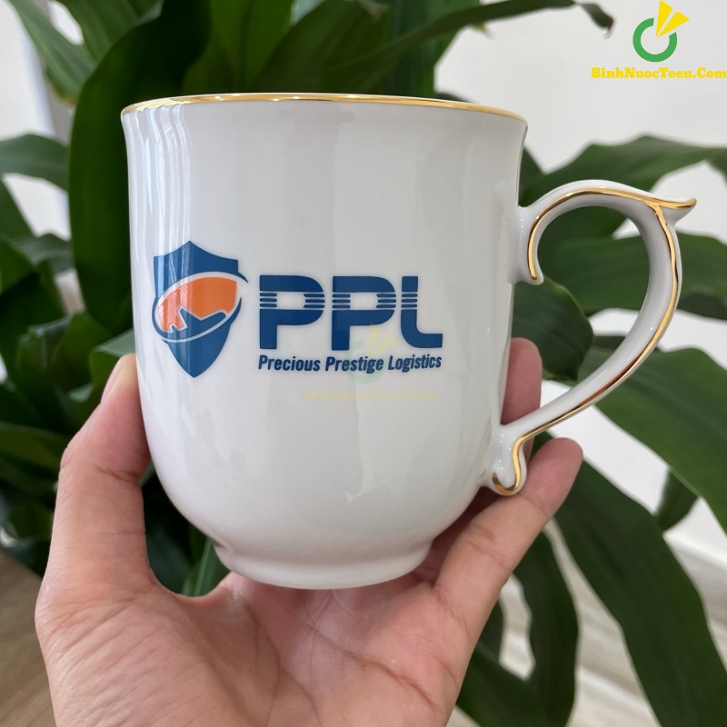 Ly Sứ Minh Long Mẫu Đơn IFP Chỉ Vàng 0.30 L 153009014