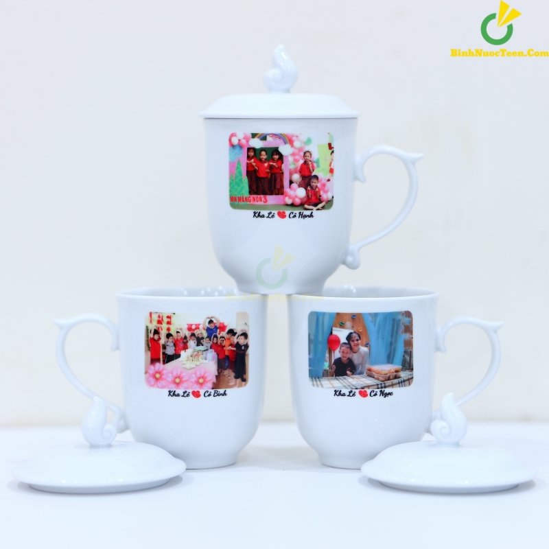 Ly Sứ Minh Long Mẫu Đơn Trắng 0.30 L 153009000