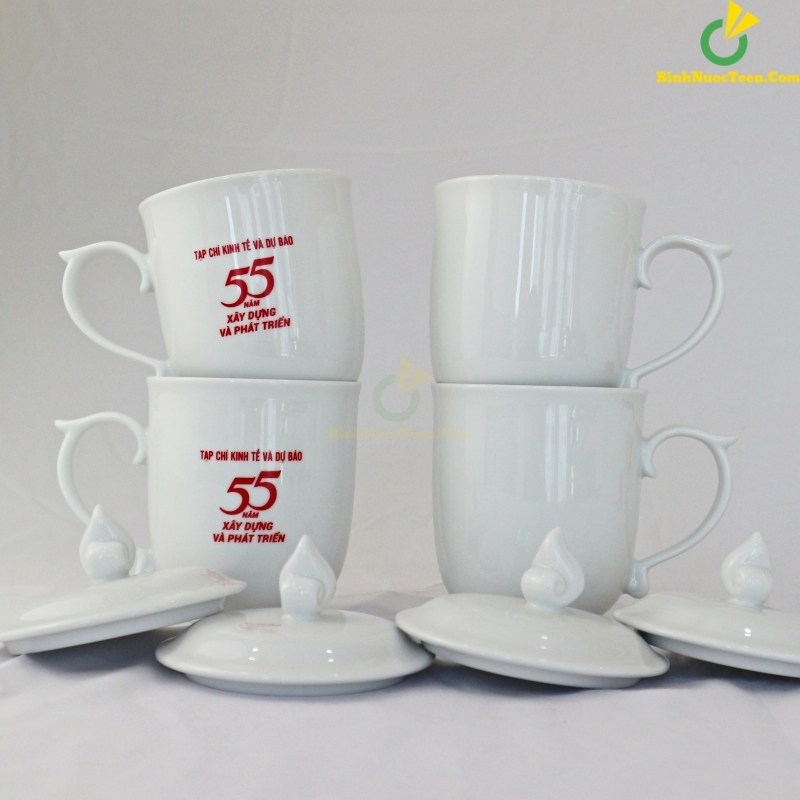 Ly Sứ Minh Long Mẫu Đơn Trắng 0.30 L 153009000