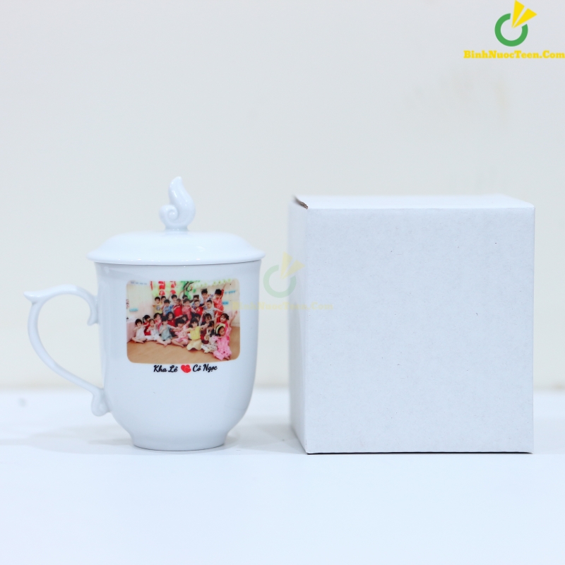Ly Sứ Minh Long Mẫu Đơn Trắng 0.30 L 153009000