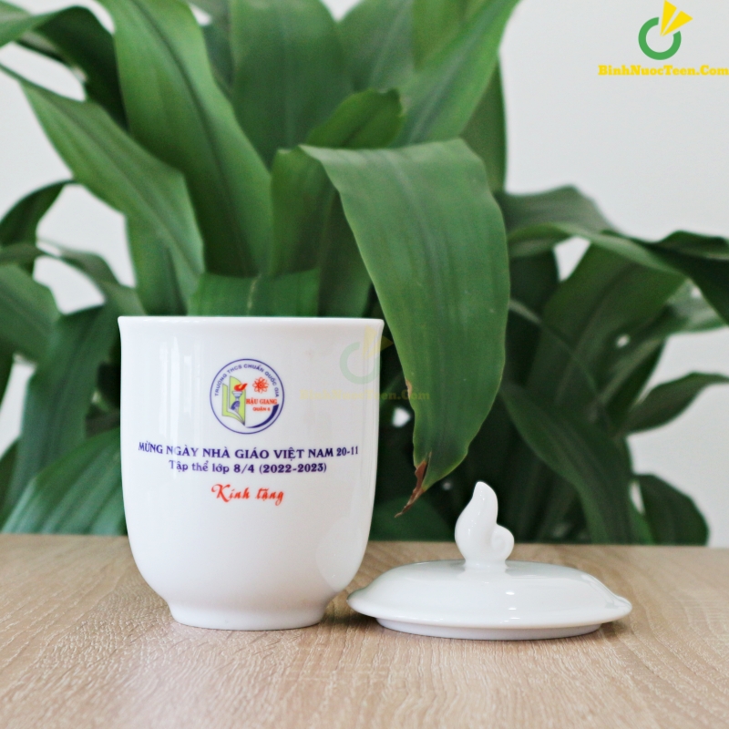 Ly Sứ Minh Long Mẫu Đơn Trắng 0.30 L 153009000