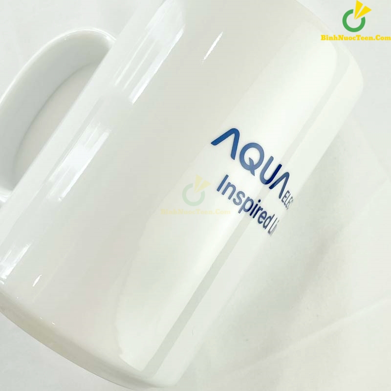 Ly Sứ Minh Long Quai Tròn Jasmine Trắng 0.52 L155216000
