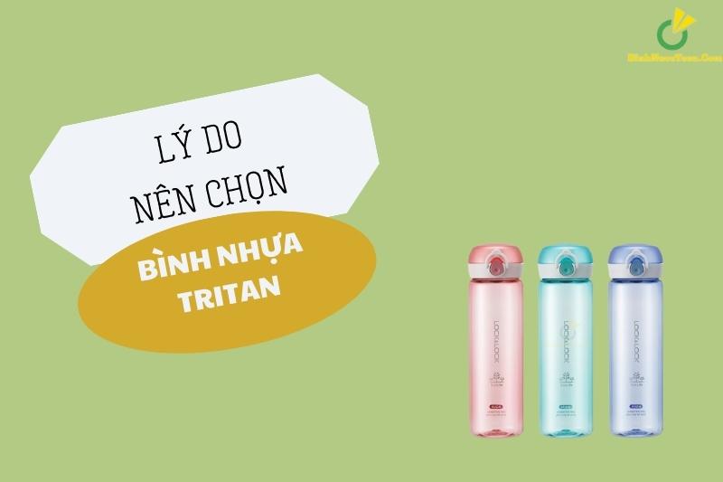 Bình nước nhựa Tritan có tốt không?