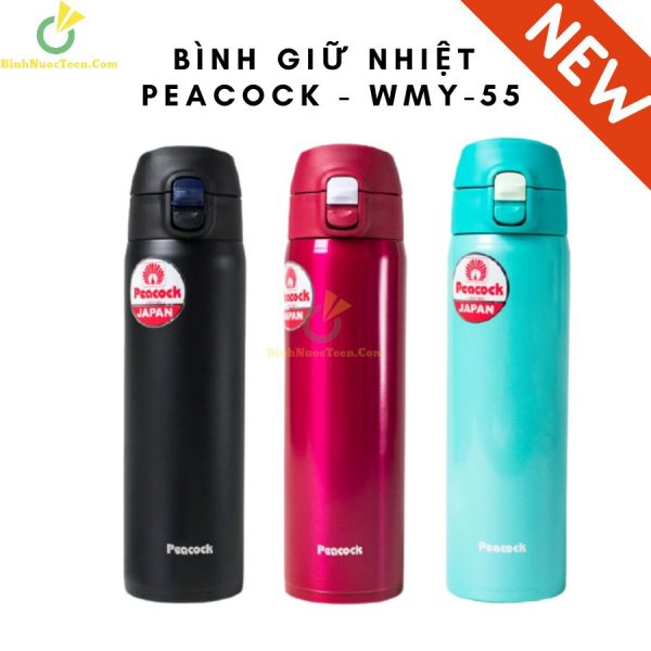 Bình Giữ Nhiệt Peacock 550ml – WMY-55
