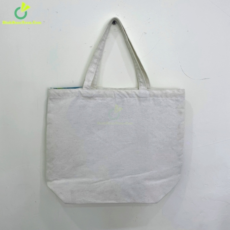 Túi Vải Canvas Chặt Đáy TVC05-2 In Logo SMBC 9