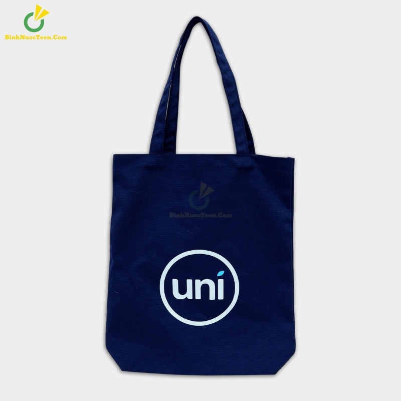 Túi Vải Canvas Chặt Đáy TVC05-3 In Logo Uni 17