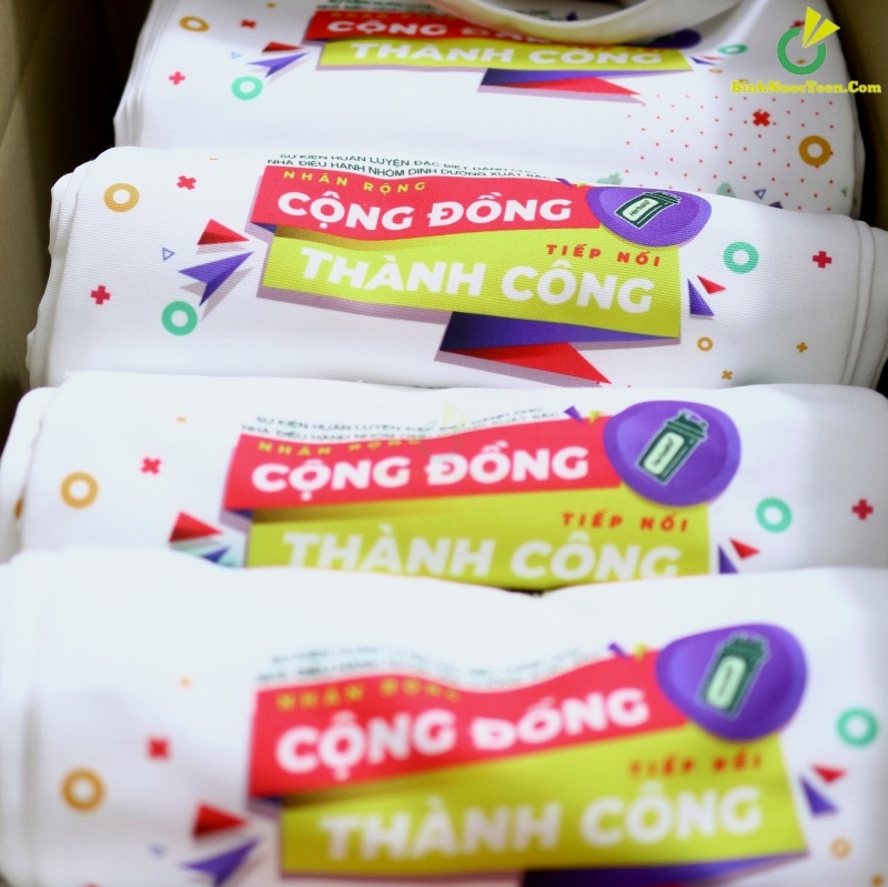 Túi Vải Canvas Có Quai Xách TVC01-11 In Logo Herbalife 7