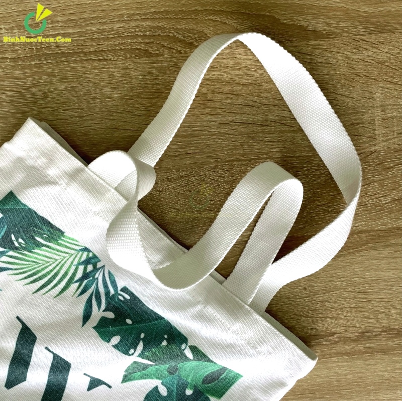 Túi Vải Canvas Có Quai Xách TVC01-2 In Logo BY IXORAT.COM 12