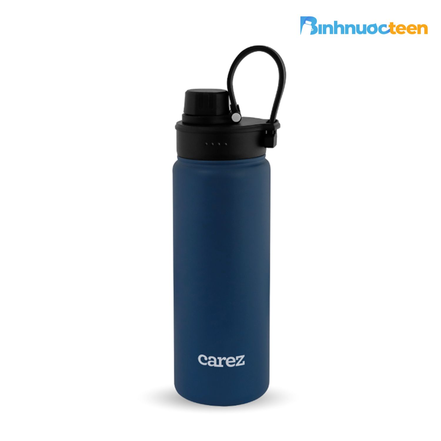 Bình nước giữ nhiệt Carez khắc logo, khắc tên theo yêu cầu
