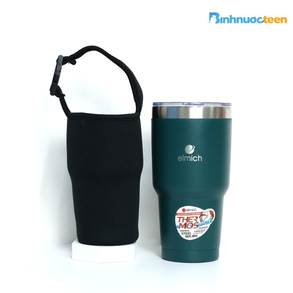 Ly giữ nhiệt Elmich quà tặng, in logo, khắc tên theo yêu cầu giá rẻ