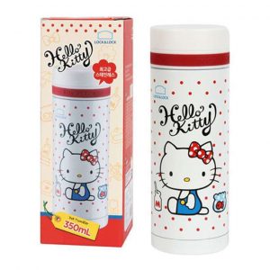 Bình Giữ Nhiệt Lock&Lock Hello Kitty Lovely Dot HKT355W (350ml)