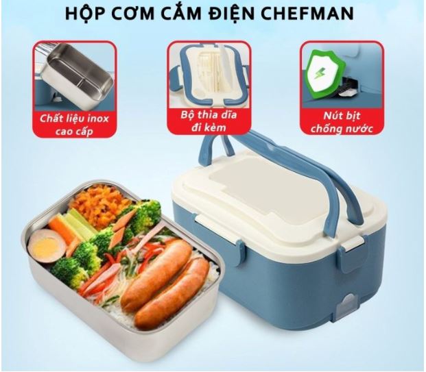 hộp cơm cắm điện Chefman CM-112i 1