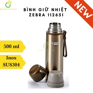 Bình Giữ Nhiệt ZEBRA - 112651 Inox Picnic 500ml 6