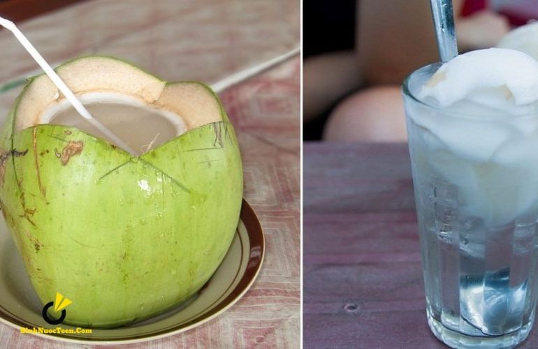 lưu ý khi uống nước dừa Binhnuocteen