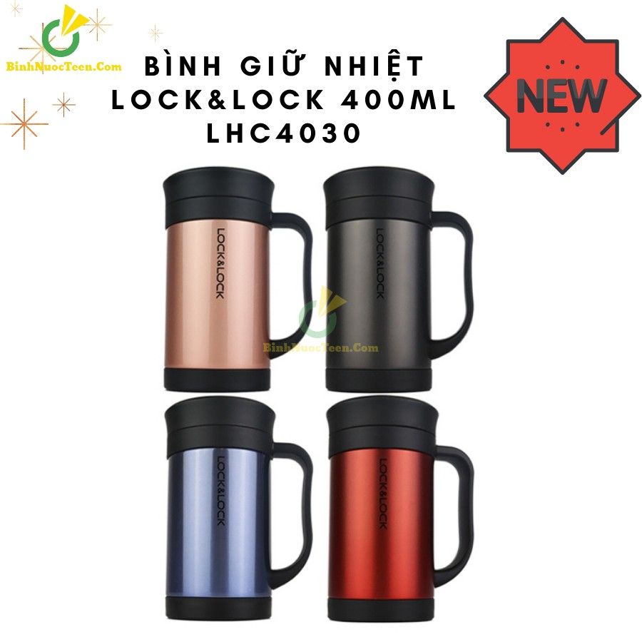 Bình Giữ Nhiệt Lock&Lock 400ml Classic Tea LHC4030 1