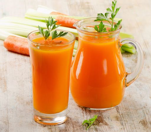 nước ép dứa cà rốt giảm cân Binhnuocteen